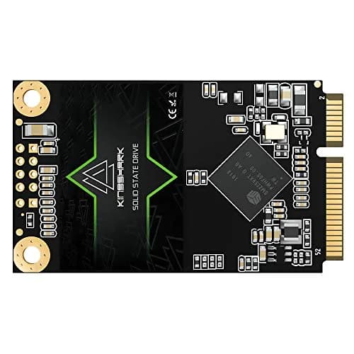 Kingshark Gamer mSATA 64GB Internal Solid State Drive High Performance Hard Drive for Desktop Laptop SATA III 6Gb/s Includes SSD (64GB, Msata) thumbnail 1