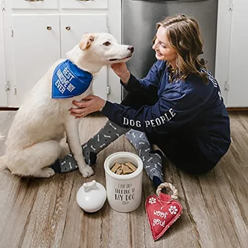 Pavilion Gift Company Dogs Are My Favorite People - Bone Socks & 15.5 Oz Coffee Cup Mug Gift Set thumbnail 3