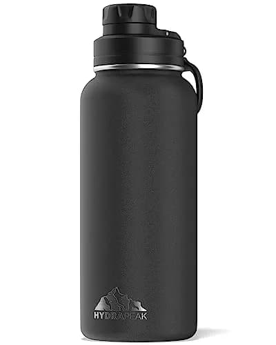 Hydrapeak 32oz Insulated Water Bottle with Chug Lid | Leak Proof Stainless Steel Bottle for Active Lifestyle thumbnail 1
