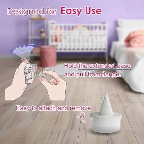 NENESUPPLY Duckbill Valves for Lansinoh Pumps - 4 Count (Pack of 1) | BPA-Free Replacement Parts thumbnail 6