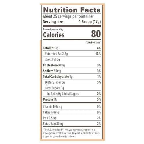 Primal Kitchen Peanut Butter Flavor Collagen Fuel Drink Mix 405g (14.3 Ounces) | Keto Certified Collagen Peptides for Skin, Hair, Nails thumbnail 2