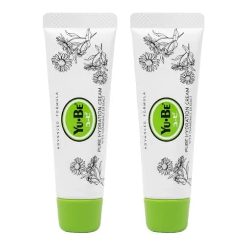 Yu-Be Advanced Formula Moisturizing Lotion Duo 2oz (59ml) | Fragrance-Free Sensitive Skin Hydrator thumbnail 1
