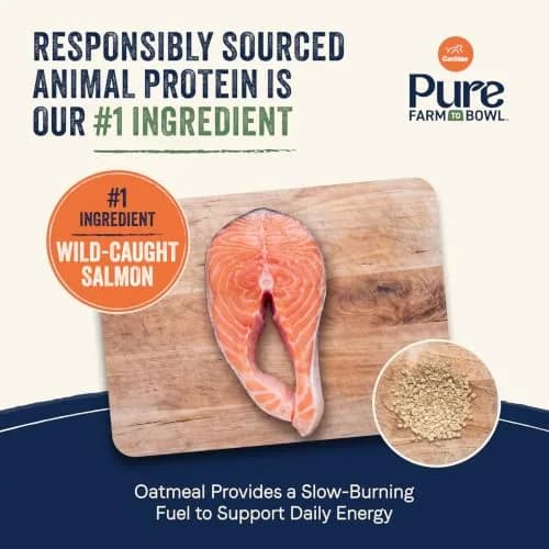 CANIDAE Pure Farm to Bowl Puppy Food 4 lb | Salmon & Oatmeal, Grain-Free, Balanced Nutrition thumbnail 2