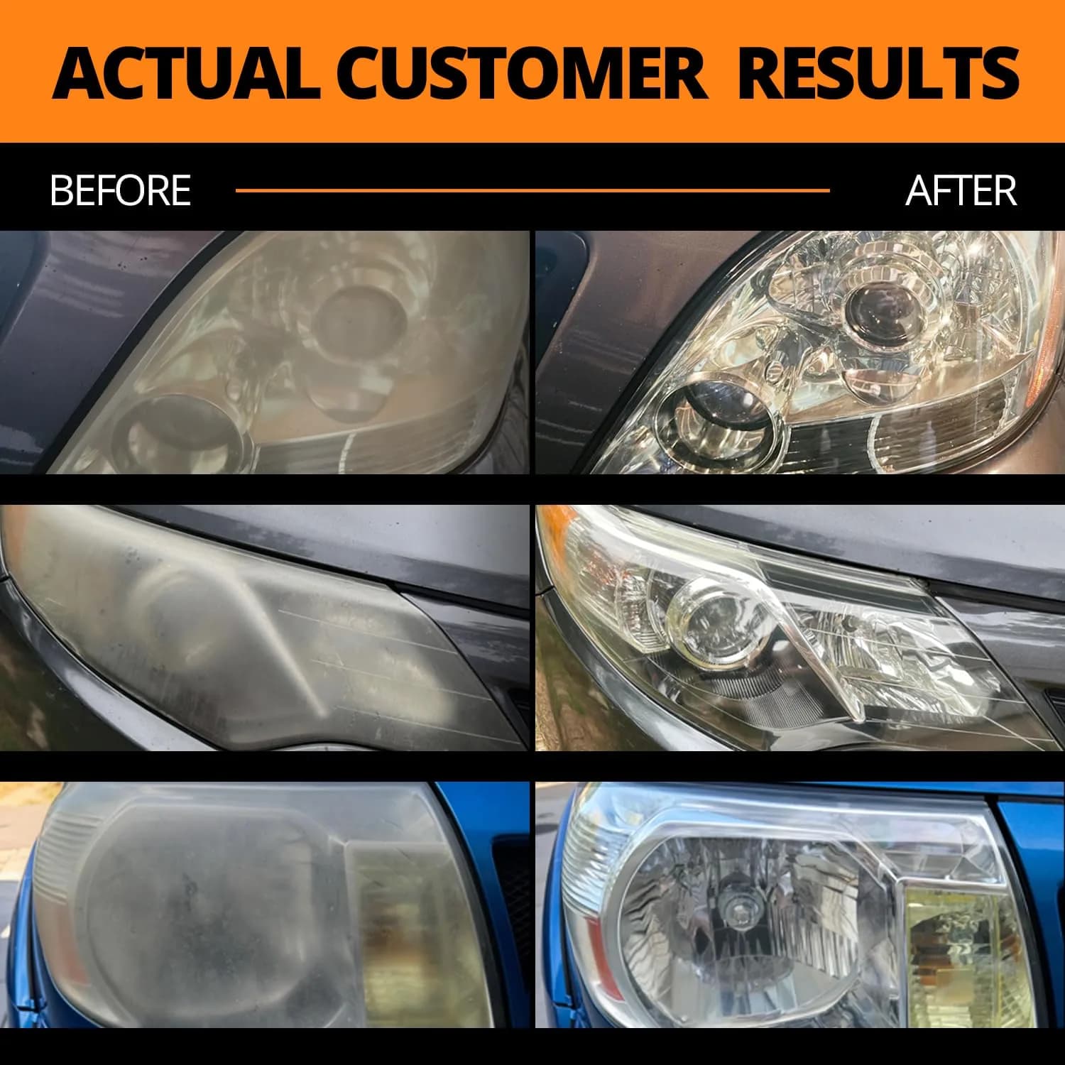CERAKOTE Ceramic Headlight Restoration Kit | Restores Cloudy, Yellowed Headlights with UV Protection - view 6