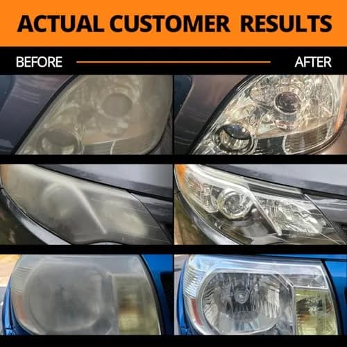 CERAKOTE Ceramic Headlight Restoration Kit | Restores Cloudy, Yellowed Headlights with UV Protection thumbnail 6
