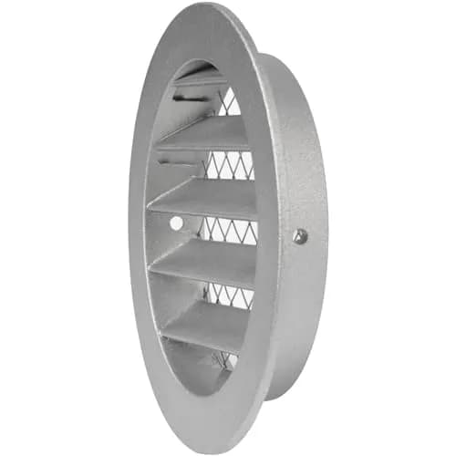 Repa Market 4 Inch Heavy-Duty Aluminum Alloy Gable Vent | Cold Air Intake & Ventilation Cover thumbnail 8