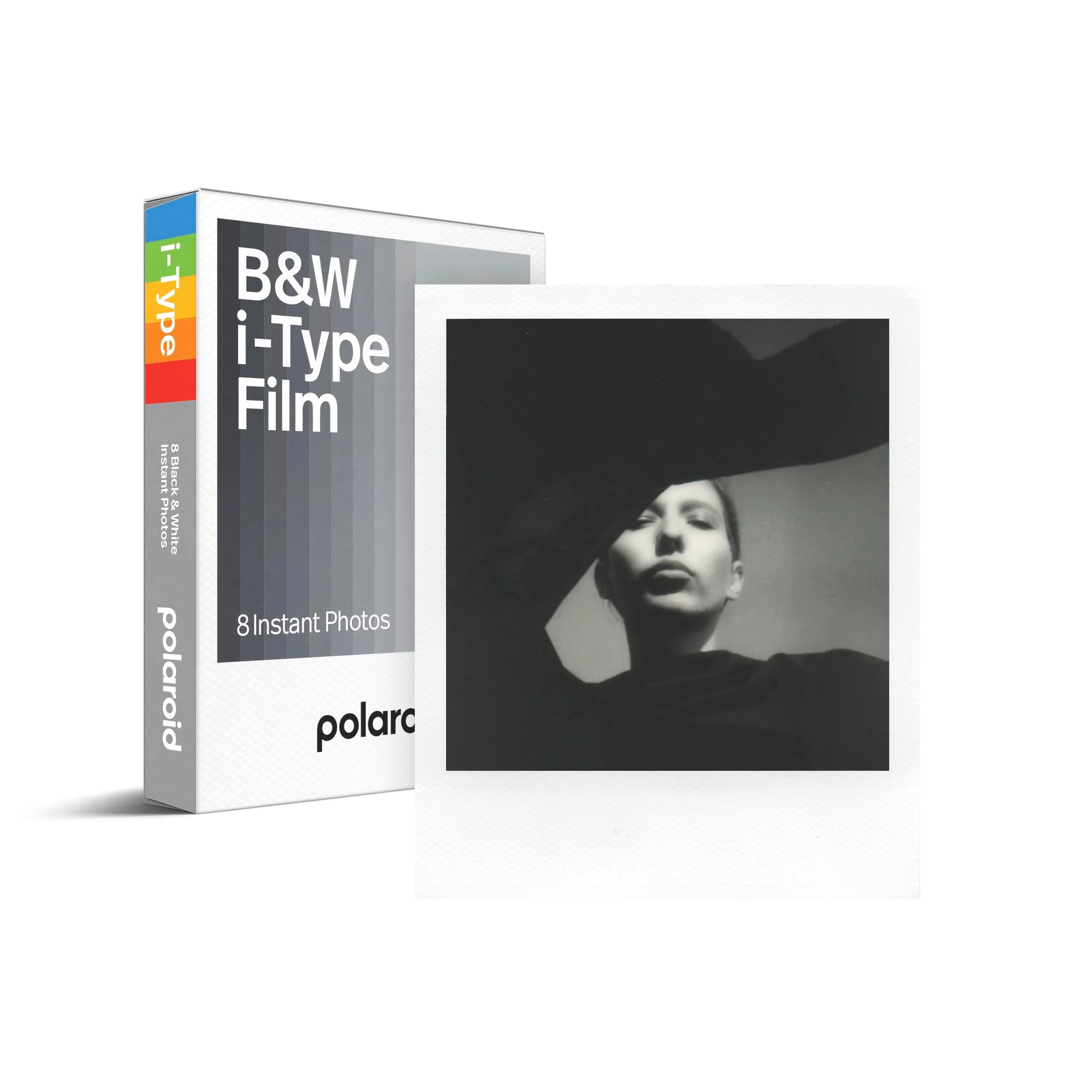 Polaroid B&W Film for I-Type Cameras (6001) 8 Photos | Fresh Film for Instant Memories - main product image
