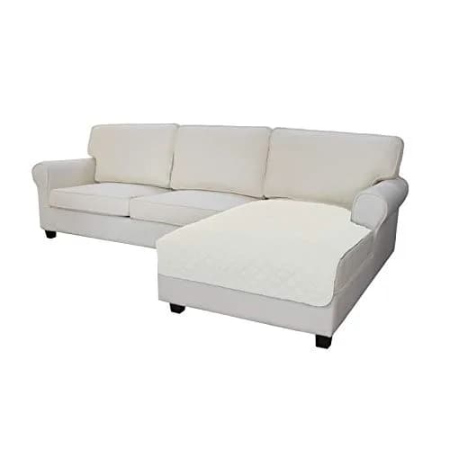 Easy-Going Reversible L Shape Sofa Cover 42 x 68 inches | Microfiber Furniture Protector for Pets & Kids thumbnail 1