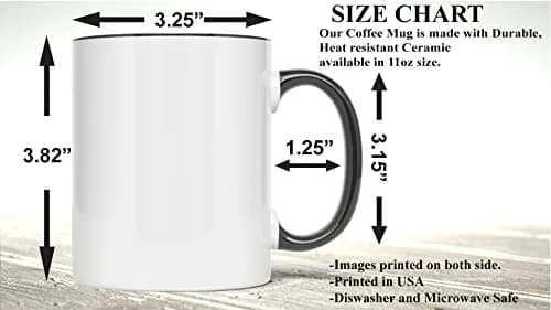 owndis Puerto Rico All Taino Symbols in One Coffee Mug-0155-Black | 11oz Ceramic Drinkware with Puerto Rican Emblems thumbnail 3