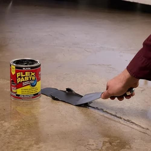 Flex Paste Rubberized Waterproof Sealant Paste Black 48 fl oz (1.42 L) | Seals Gaps Cracks Holes Underwater thumbnail 7