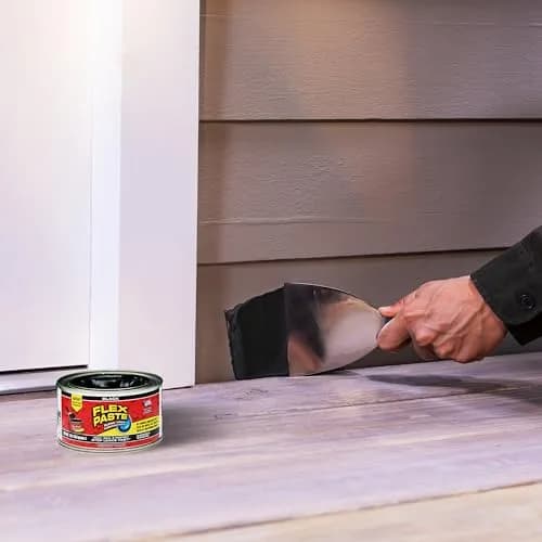 Flex Paste Rubberized Waterproof Sealant Paste Black 473ml (16 Fl Oz) | Seals Gaps, Cracks, Holes Underwater thumbnail 5