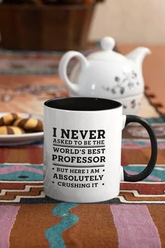 Mugart Professor Funny Two Tone Navy Coffee Mug 325ml (11oz) | Gifts for Professors thumbnail 4