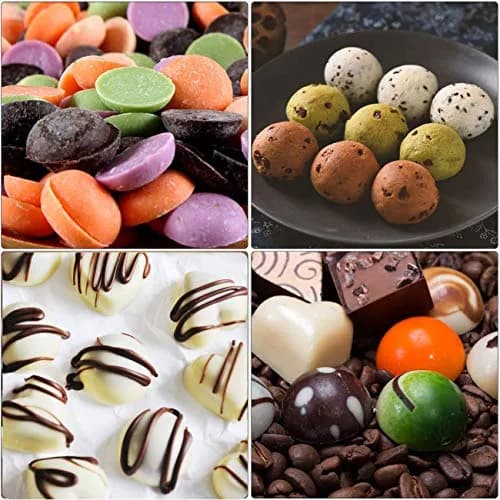 Palksky 140-Cavity Small Round Silicone Mold | 38.4mm (0.9 inch) Cavities for Chocolate, Candy, Dog Treats thumbnail 6