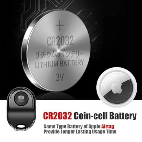 [ASHUTB] Bluetooth 5.0 Remote Shutter for iPhone & Android Camera | Wireless Selfie Button, 50 ft Range, Half-Year Battery (Black) thumbnail 4