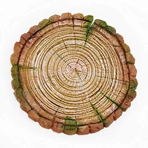 Katy Sue Log Slice Silicone Mold 125mm Diameter x 9mm Depth | Detailed Wood Texture for Fondant & Clay thumbnail 7