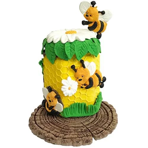 Katy Sue Log Slice Silicone Mold 125mm Diameter x 9mm Depth | Detailed Wood Texture for Fondant & Clay thumbnail 8