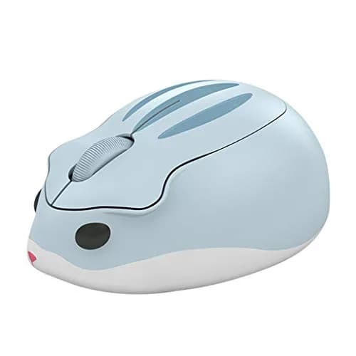SHARE SUNSHINE 2.4GHz Wireless Hamster Mouse | Silent, Compact, 1200 DPI, Blue thumbnail 1