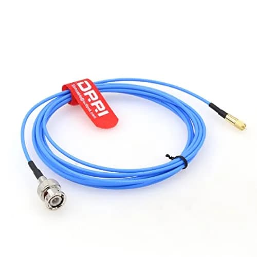 DRRI BNC Male to 10-32 UNF Microdot Male Acceleration Sensor Vibration Sensor Test Cable 2m (6.56ft) | High Quality Components thumbnail 2