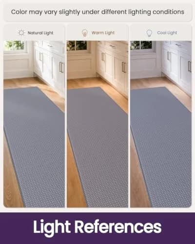DEXI Anti-Fatigue Kitchen Floor Mat Runner 43cm x 150cm (17"x59") | Cushioned Comfort for Standing Work thumbnail 6