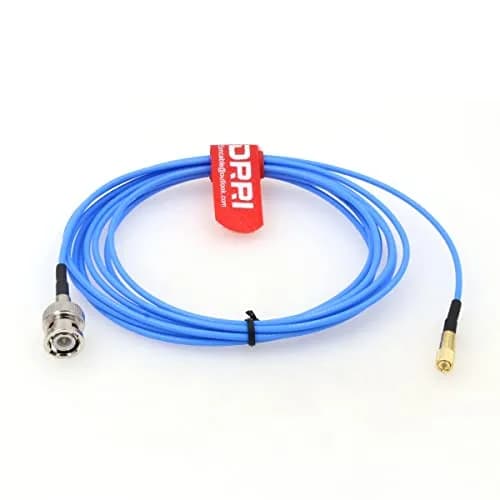 DRRI BNC Male to 10-32 UNF Microdot Male Vibration Sensor Test Cable 5m (197inch) | Industrial Grade RG316 thumbnail 1