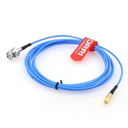 DRRI BNC Male to 10-32 UNF Microdot Male Vibration Sensor Test Cable 5m (197inch) | Industrial Grade RG316 thumbnail 4