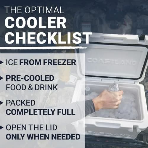 COASTLAND Delta Series 25 QT Rotomolded Cooler | 5-7 Day Ice Retention in Extreme Conditions thumbnail 7