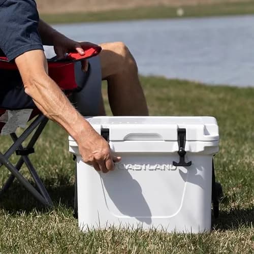 COASTLAND Delta Series 25 QT Rotomolded Cooler | 5-7 Day Ice Retention in Extreme Conditions thumbnail 8