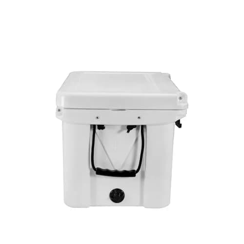 COASTLAND Delta Series 45 QT Rotomolded Cooler | Heavy-Duty Insulated Ice Chest, 45 Quarts, White thumbnail 4