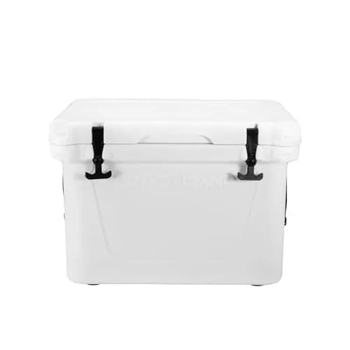 COASTLAND Delta Series 45 QT Rotomolded Cooler | Heavy-Duty Insulated Ice Chest, 45 Quarts, White thumbnail 2