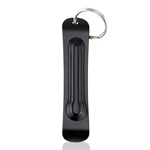 Sun Company Brrr-ometer - Snowsport Zipper Pull Thermometer - Aluminum, Black | Accurate Cold Weather Accessory thumbnail 2