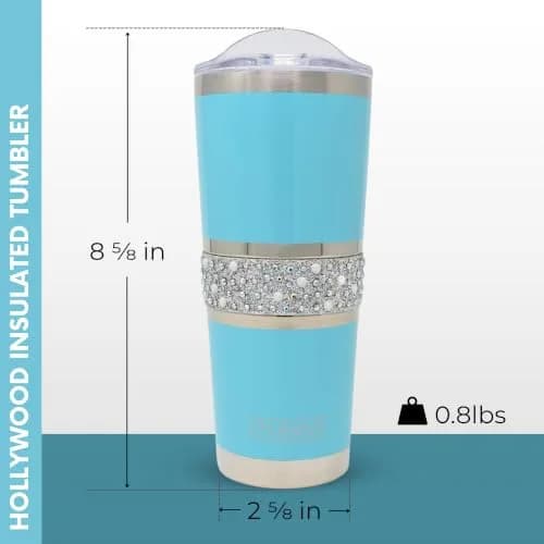 MyBevi Hollywood Insulated Tumbler 591ml (20oz) | Keeps Drinks Hot or Cold for Hours thumbnail 8