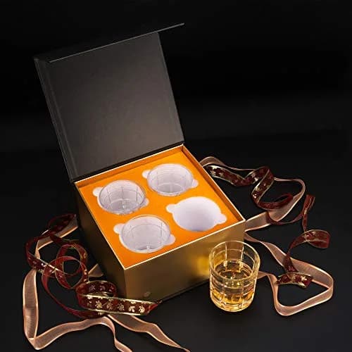 KANARS Crystal Glass Whiskey Tumbler 10 Oz | Lead-Free Crystal, Elegant & Durable thumbnail 7