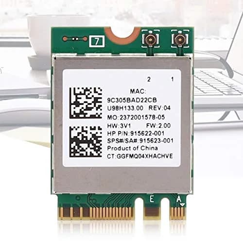 ASHATA RTL8822BE M.2 Network Card with Bluetooth 4.2 | 867Mbps Dual-Band WiFi for Windows 7/8/10 thumbnail 4