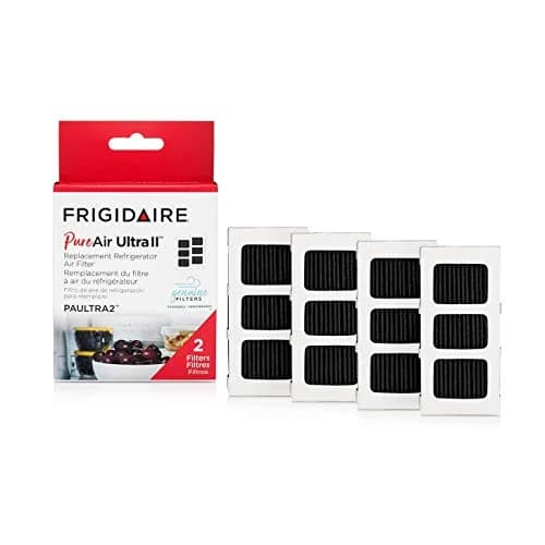 Frigidaire Pure Air Ultra II 4 Pack Air Filter 3.8" x 1.8" (4 Count) | Captures Odors Better Than Baking Soda thumbnail 1