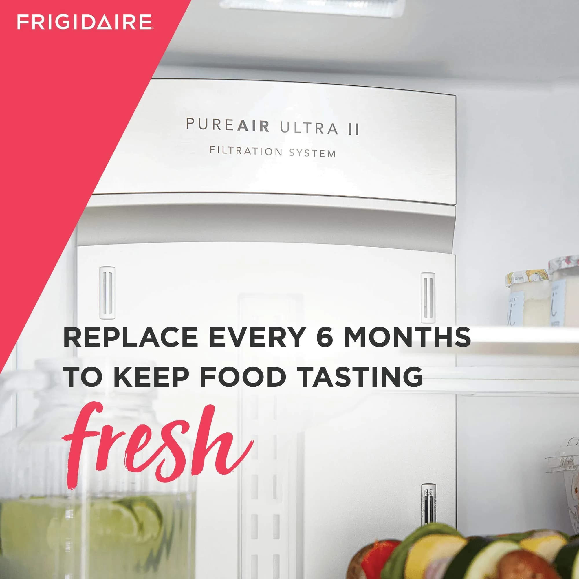 Frigidaire Pure Air Ultra II 4 Pack Air Filter 3.8" x 1.8" (4 Count) | Captures Odors Better Than Baking Soda - view 4