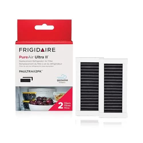 Frigidaire PAULTRAII2PK Pure Air Ultra II Refrigerator Air Filter 2 Count (2 Filters) | Reduces Odors with NSF Certified Carbon Media thumbnail 1