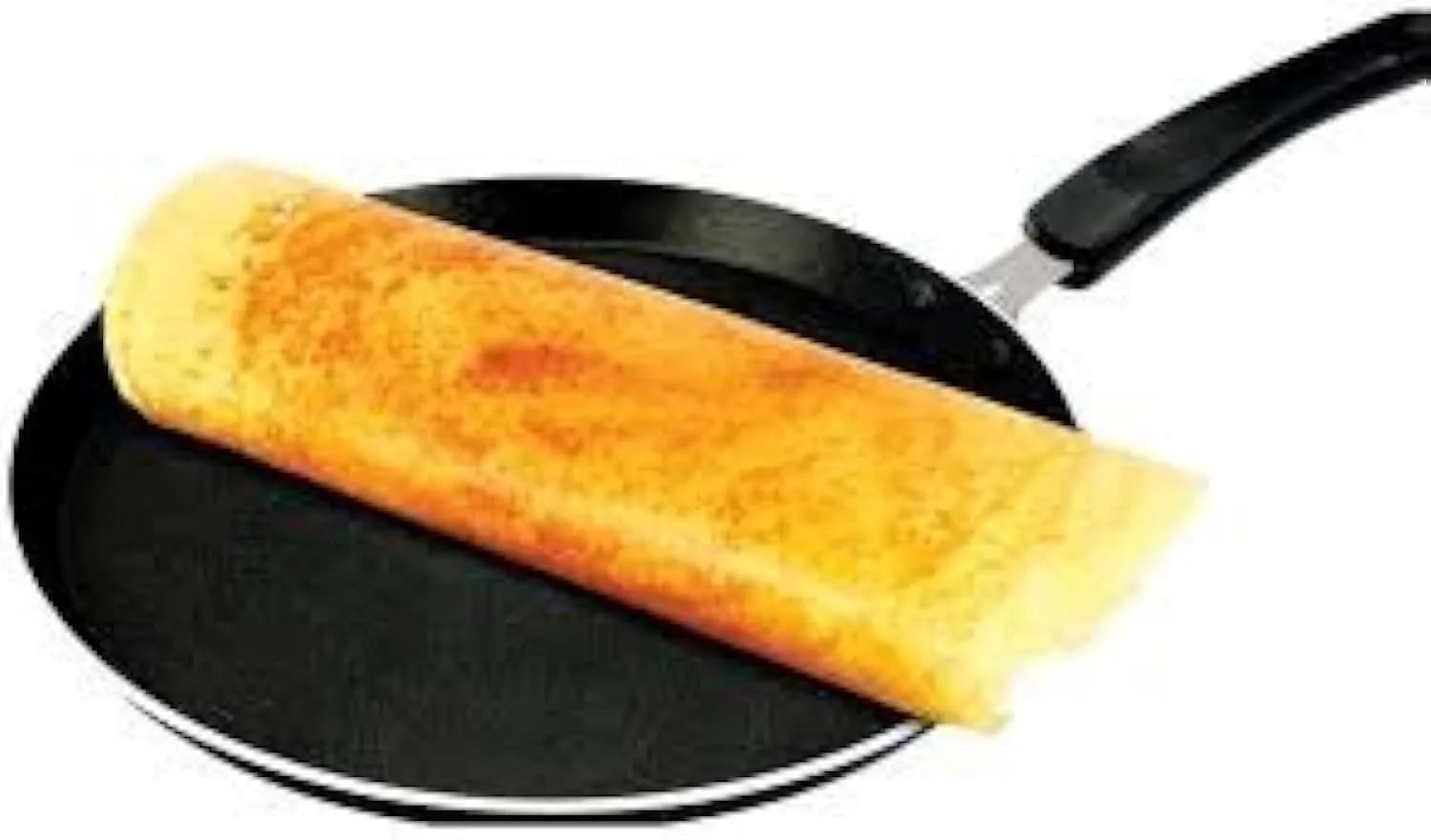 SHRIYA Aluminum Saute Fry Pan with Non-Stick Coating 10" | Even Heat & Easy Cleaning — Multicolor