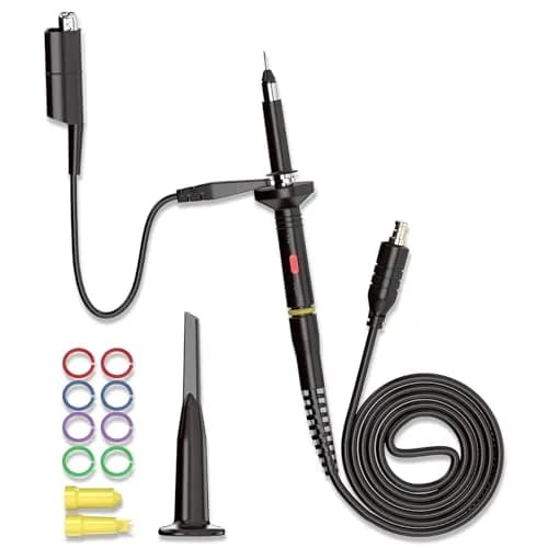 Goupchn MCX Oscilloscope Probe 60MHz 1X 10X with Alligator Clip, 120cm (47.2in) thumbnail 1
