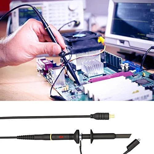 Goupchn MCX Oscilloscope Probe 60MHz 1X 10X with Alligator Clip, 120cm (47.2in) thumbnail 7