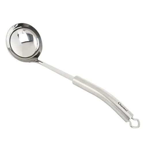 Chantal 4 oz Stainless Steel Soup Ladle Utensil | Ergonomic Handle, Stay-Cool Cement, Dishwasher Safe thumbnail 1