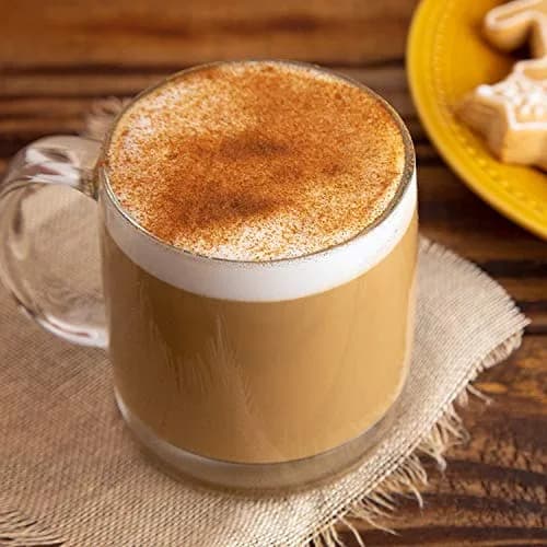 QAPPDA Glass Mug 12 oz | Clear Coffee Mug with Handle for Hot & Cold Drinks thumbnail 7