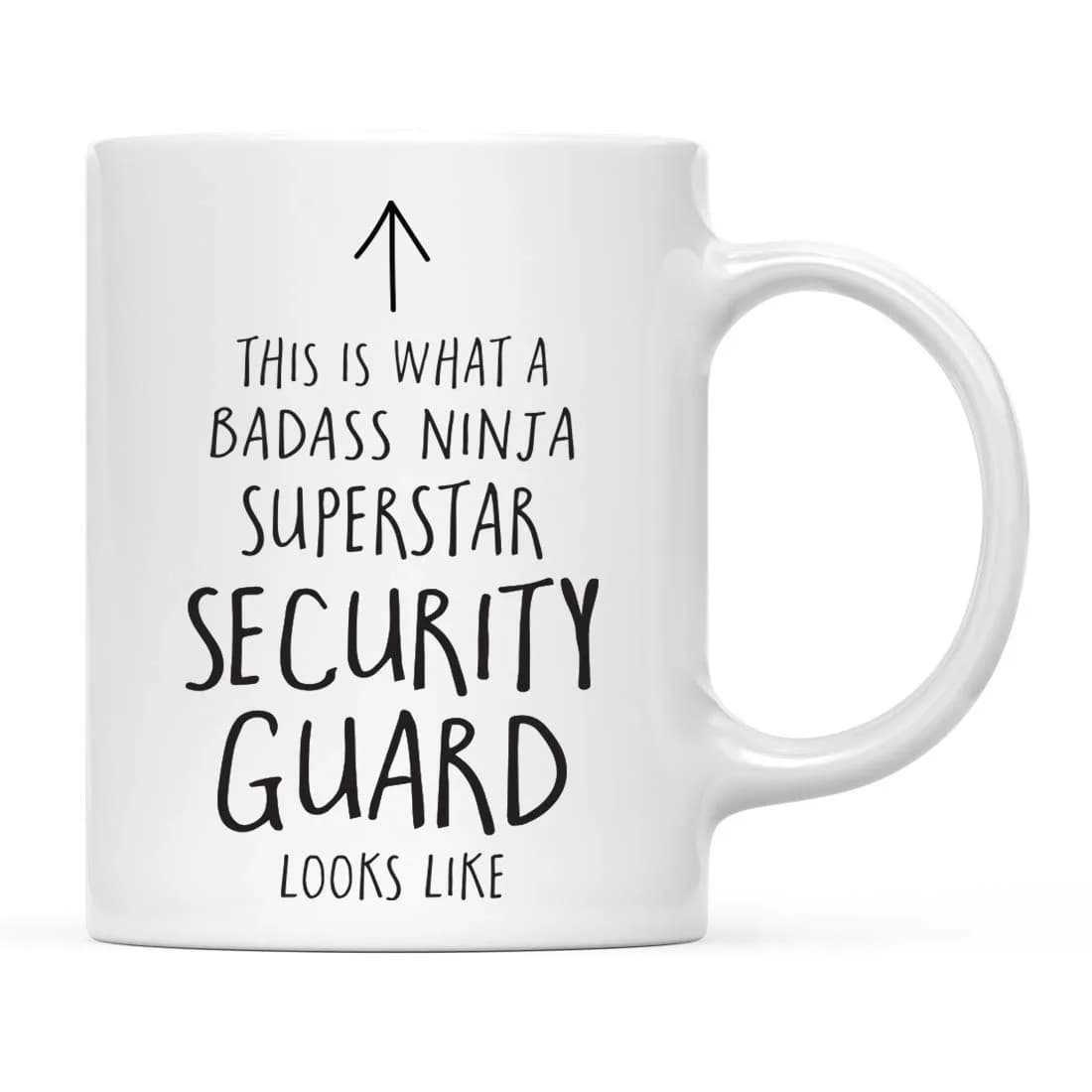 Andaz Press Funny 11oz Ceramic Coffee Mug Gift for Security Guard | Humorous Office Gift - main product image