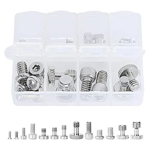 SmallRig 26 Pcs Stainless Steel Camera Screws | 1/4" 3/8" M2 M2.5 M3 M4 | Camera Accessory Kit thumbnail 1