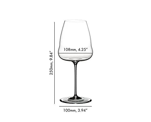 Riedel Winewings Champagne Wine Glass 125ml | Flat Wing Design for Aromatic Intensity thumbnail 5