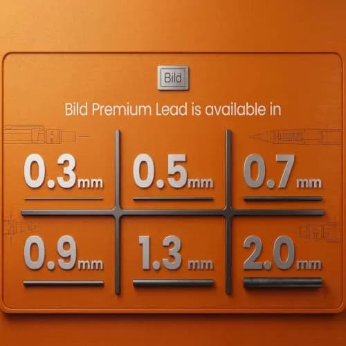 Bild 0.5mm Lead Refills Mega Pack | 1200 Premium HB Graphite Leads for Mechanical Pencils thumbnail 5