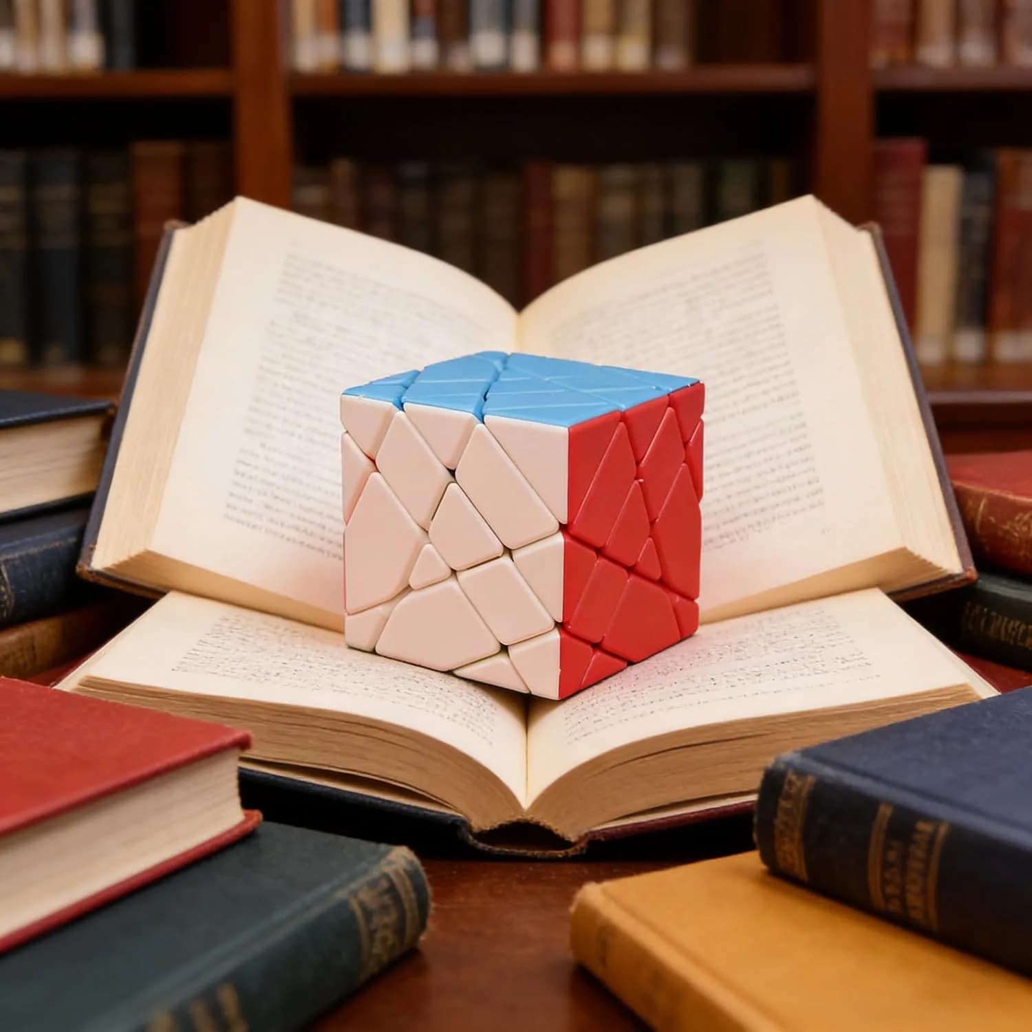 SUN-WAY 4x4 Axis Magic Cube 6.5cm (2.5in) | Educational Brain Teaser Puzzle - view 5