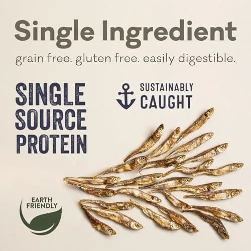 Polkadog Atlantic Silverside Whole Fish Dog Treats 2.5oz | Single Ingredient, Hypoallergenic & High Protein thumbnail 3