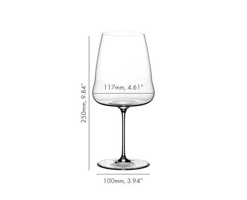 Riedel Winewings Cabernet Sauvignon Wine Glass 125ml (4.2 Oz) | Enhances Aroma Intensity thumbnail 3