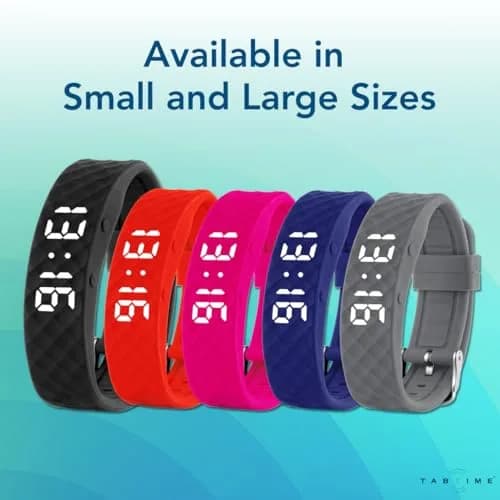 Tabtime Vibrating Alarm Wristband - Silent Reminder Watch for Adults & Kids | Up to 10 Reminders Daily thumbnail 6