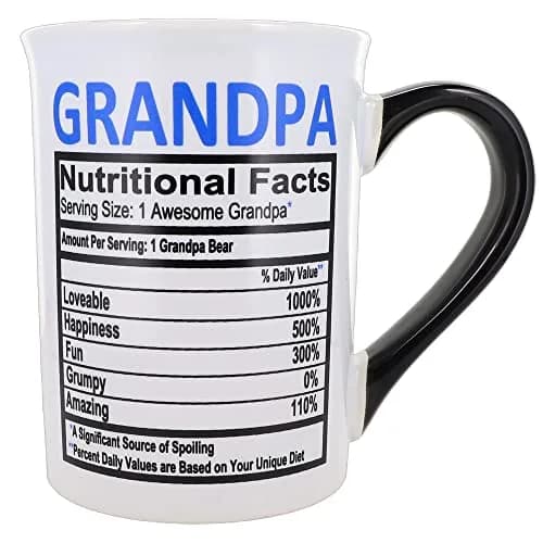 Cottage Creek Grandpa Mug, 16oz Ceramic | Durable & Sentimental Coffee Cup for Grandparents thumbnail 1